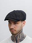 Кепка AIS COLLEZIONI арт. 804 COTTON (черный)